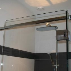 2 Mesterom Douchewand Glas Stabilisatorstang Heerlen